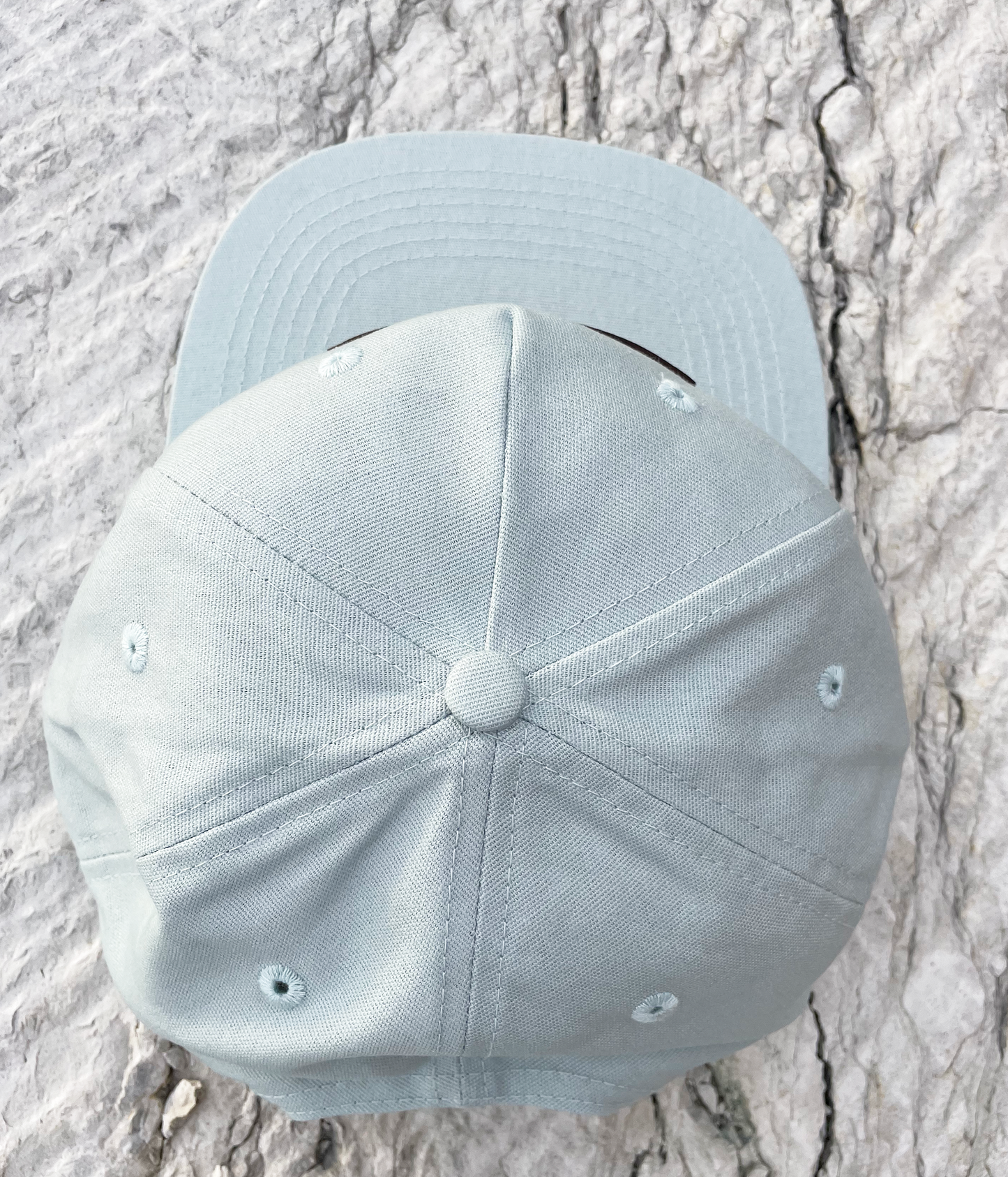 Leather Patch Rope Hat