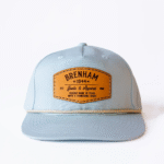 Lost Hat Co. Leather Patch Rope Hat