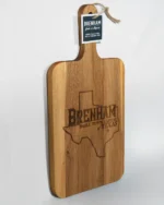 Brenham Engraved Acacia Cutting Board - Image 3