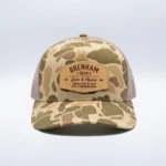 Richardson 112PFP Harvest Duck Camo Leather Patch Hat